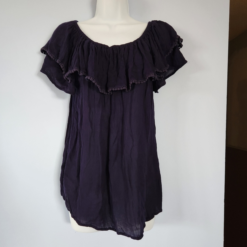 Spense ruffled top - Picture 3 of 4